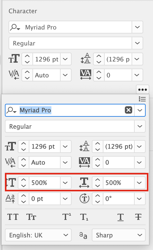 Solved Text resize not working Adobe Community 10467160